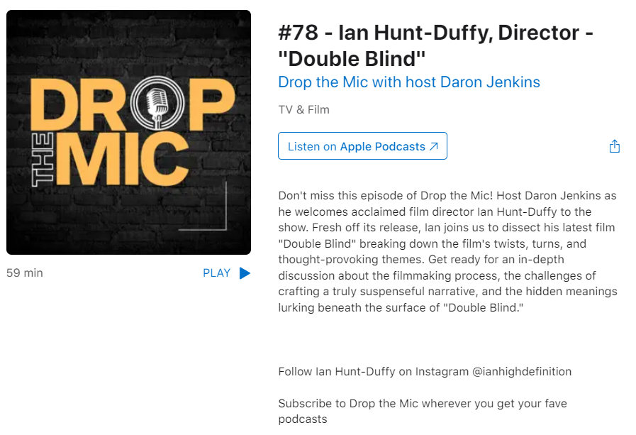 #78 - Ian Hunt-Duffy, Director - 